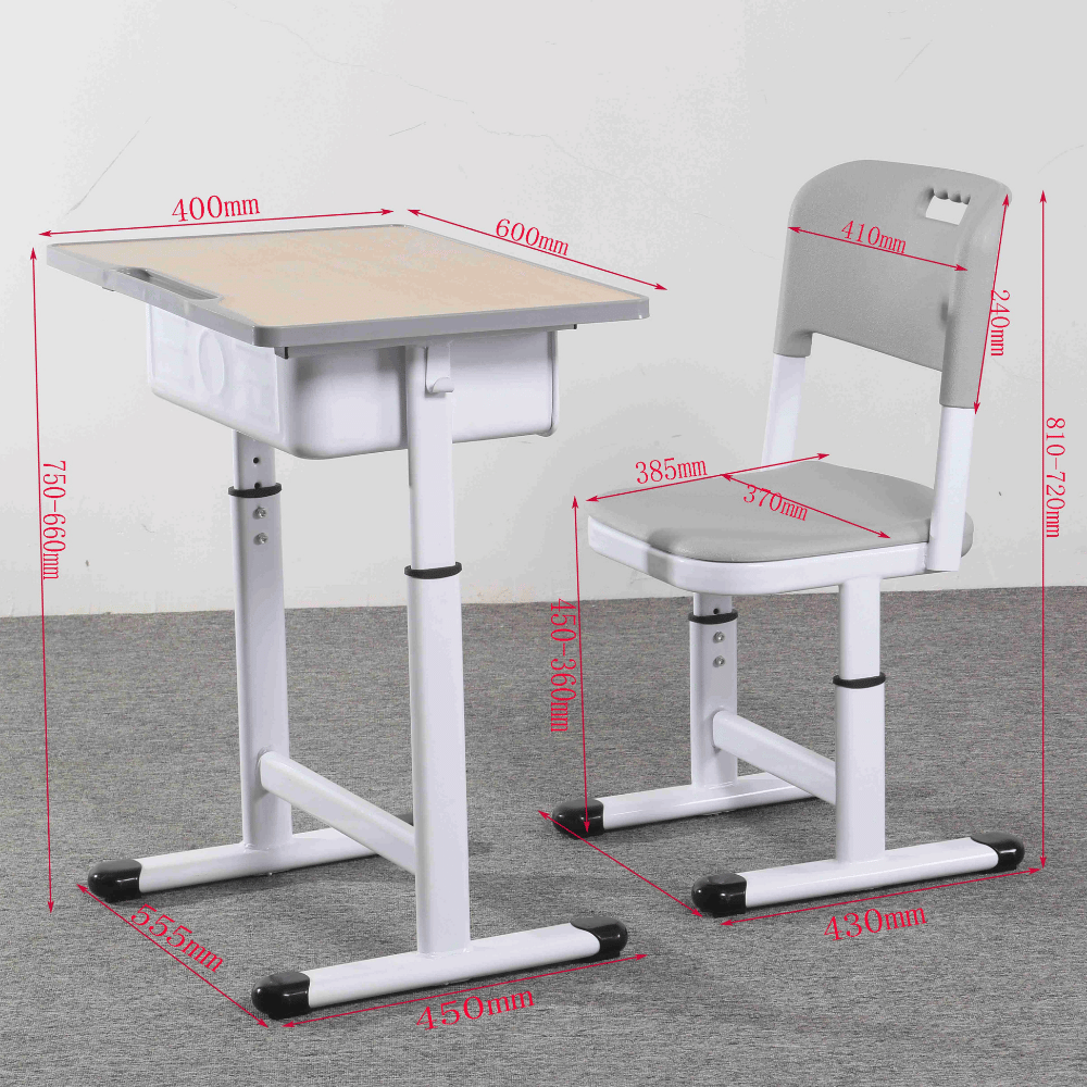 Frolic Adjustable Student Desk and Chair Set