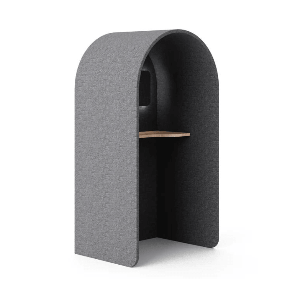 Roma-B Modern Office Fabric Acoustic Private Workspace Phone Booth - Gavisco Office Furniture