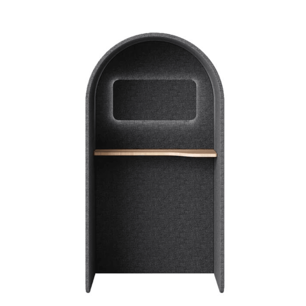 Roma-B Modern Office Fabric Acoustic Private Workspace Phone Booth - Gavisco Office Furniture