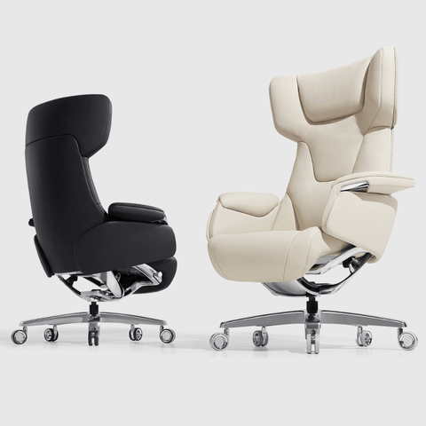 Rowen Premium Genuine Leather Presidential Executive Chair