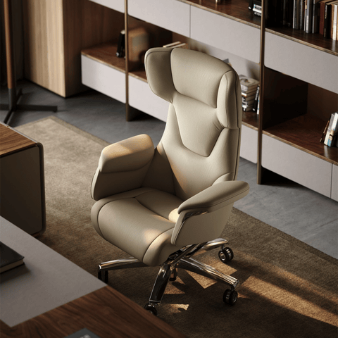 Rowen Premium Genuine Leather Presidential Executive Chair