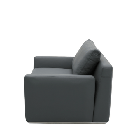 Royal Single Seater Modern Leather Office Commercial Lounge Sofa