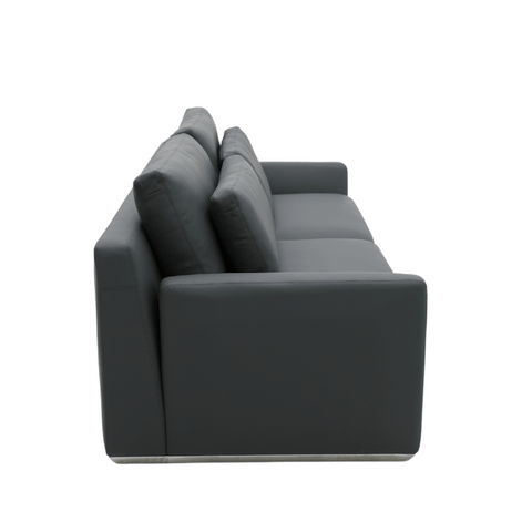 Royal Three Seater Modern Leather Office Commercial Lounge Sofa