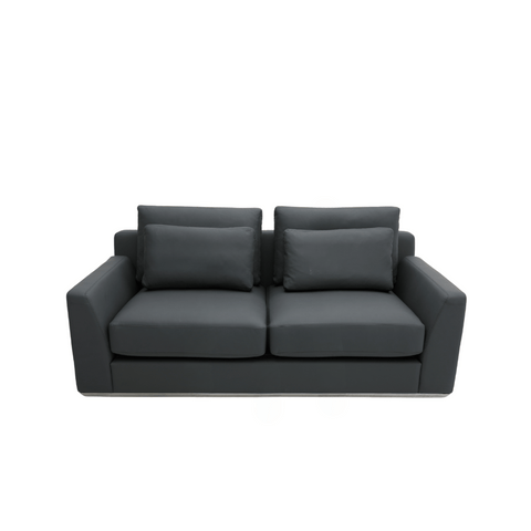 Royal Two Seater Modern Leather Office Commercial Lounge Sofa