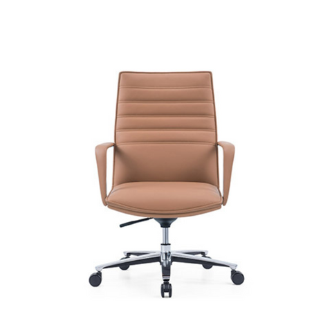 Sail-M Mid Back Office Leather Executive Chair - Gavisco Office Furniture