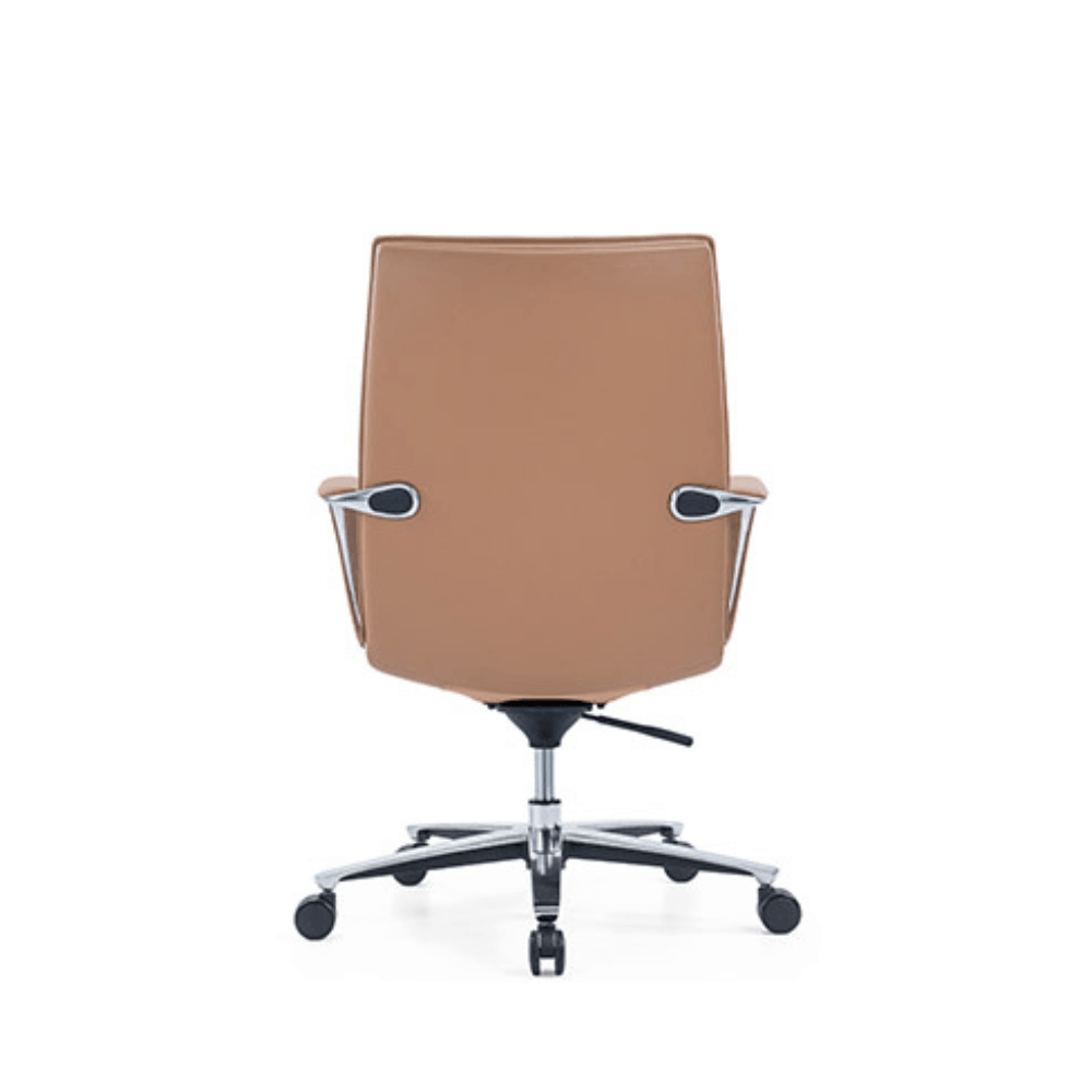 Sail-M Mid Back Office Leather Executive Chair - Gavisco Office Furniture