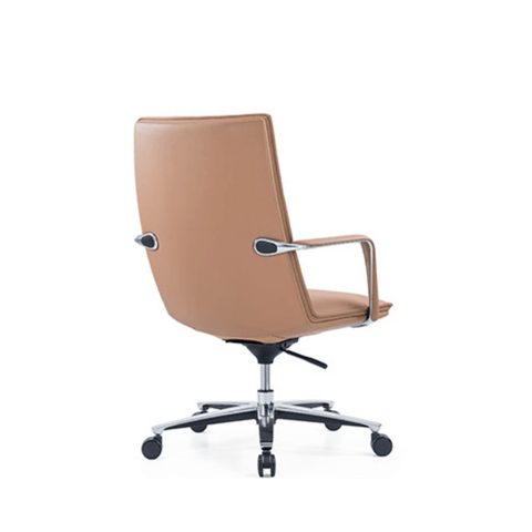 Sail-M Mid Back Office Leather Executive Chair - Gavisco Office Furniture