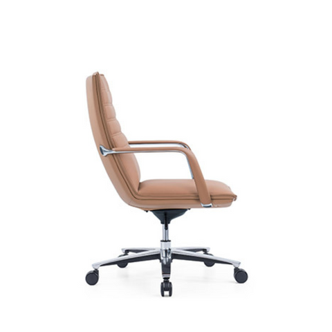 Sail-M Mid Back Office Leather Executive Chair - Gavisco Office Furniture