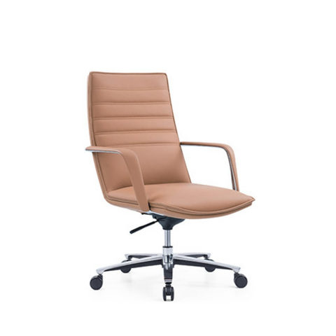 Sail-M Mid Back Office Leather Executive Chair - Gavisco Office Furniture