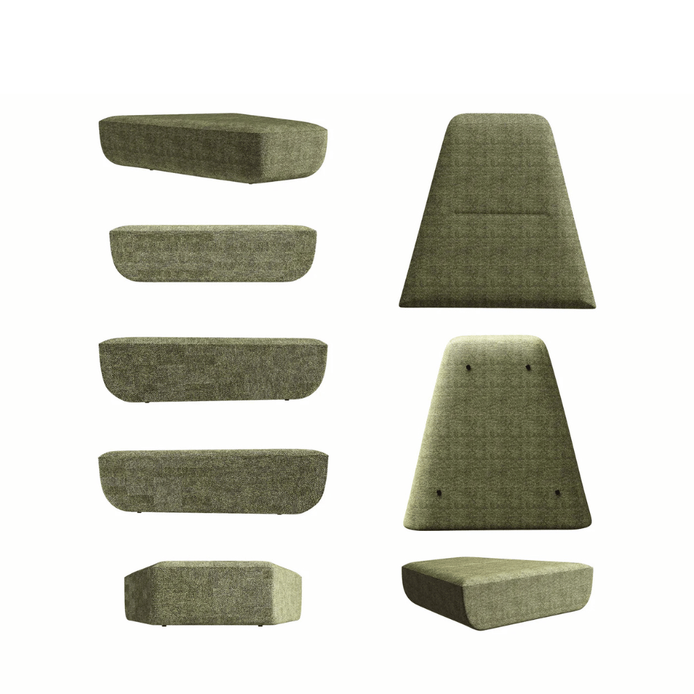 Sail Modern Office Modular Sectional Sofa