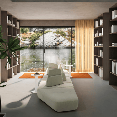 Sail Modern Office Modular Sectional Sofa