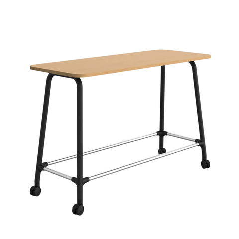 Sane Mobile High Bar Table Office Desk