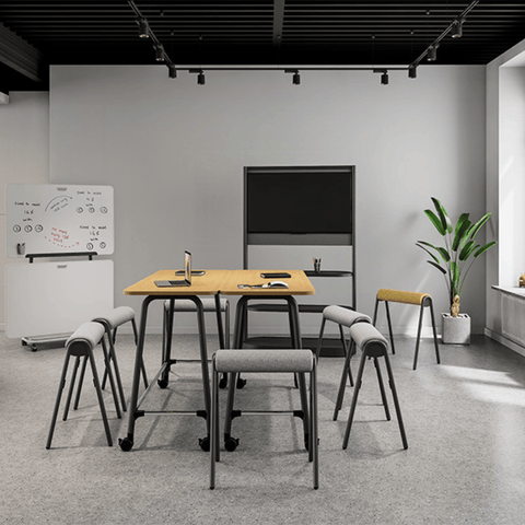 Sane Mobile High Bar Table Office Desk