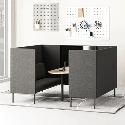 Santo Acoustic Privacy Lounge Booth Meeting Pod - Gavisco Office Furniture