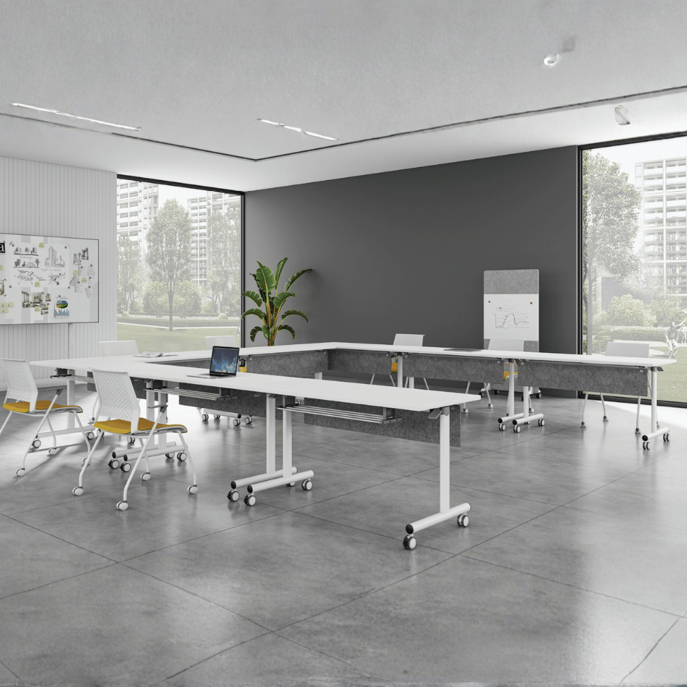 Searle Modular Training Desk Mobile Folding Table