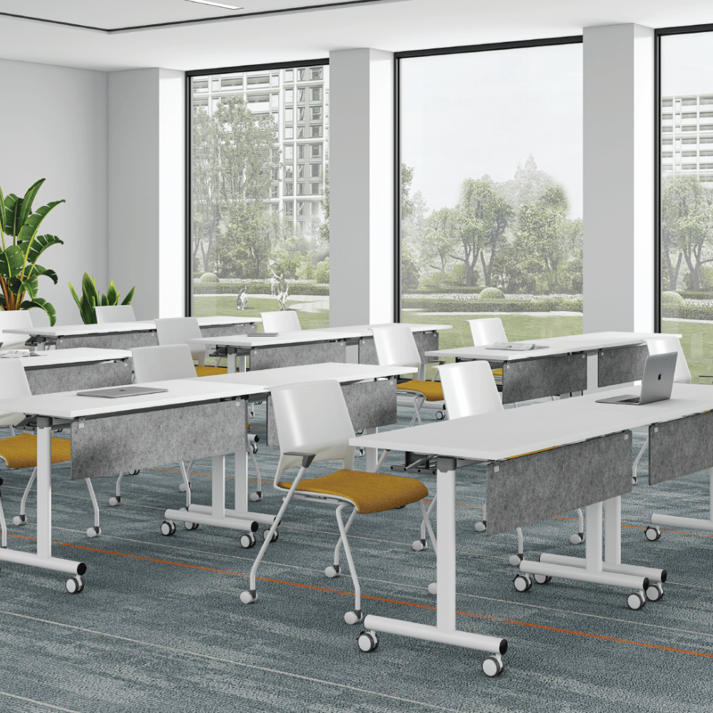Searle Modular Training Desk Mobile Folding Table