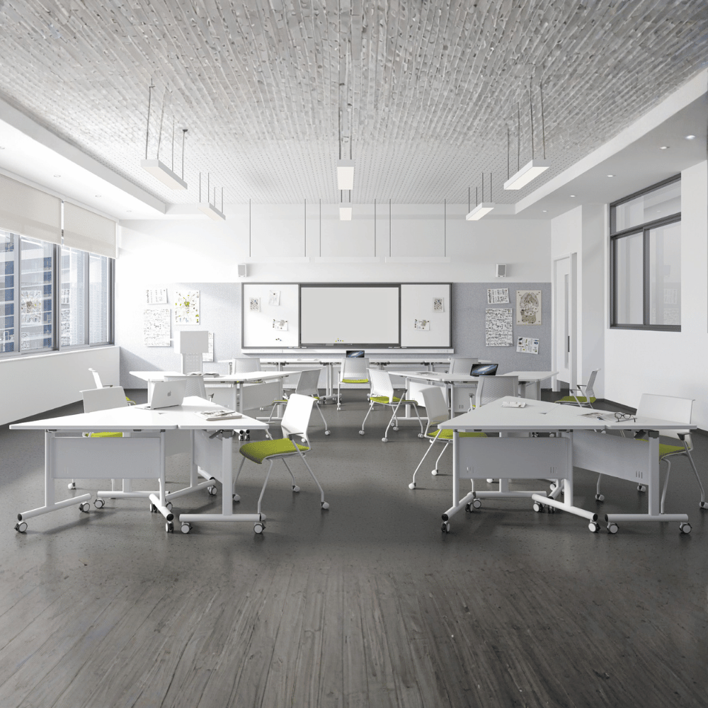 Searle Modular Training Desk Mobile Folding Table
