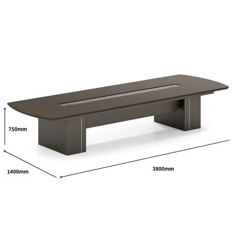 Seraph Modern Office Extra Long Wooden Conference Table