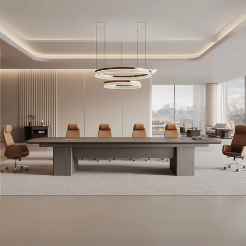 Seraph Modern Office Extra Long Wooden Conference Table
