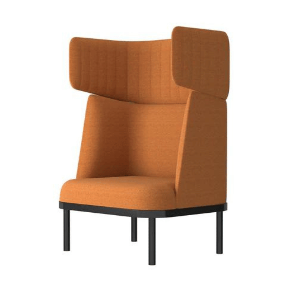 Sheep Single Seater Fabric Acoustic High Back Office Sofa Booth - Gavisco Office Furniture