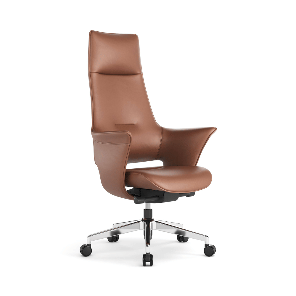 Silk High Back Office Leather Executive Chair