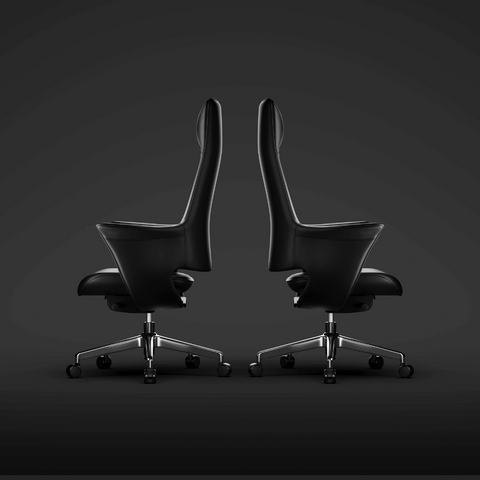 Silk-M Mid Back Office Leather Executive Chair