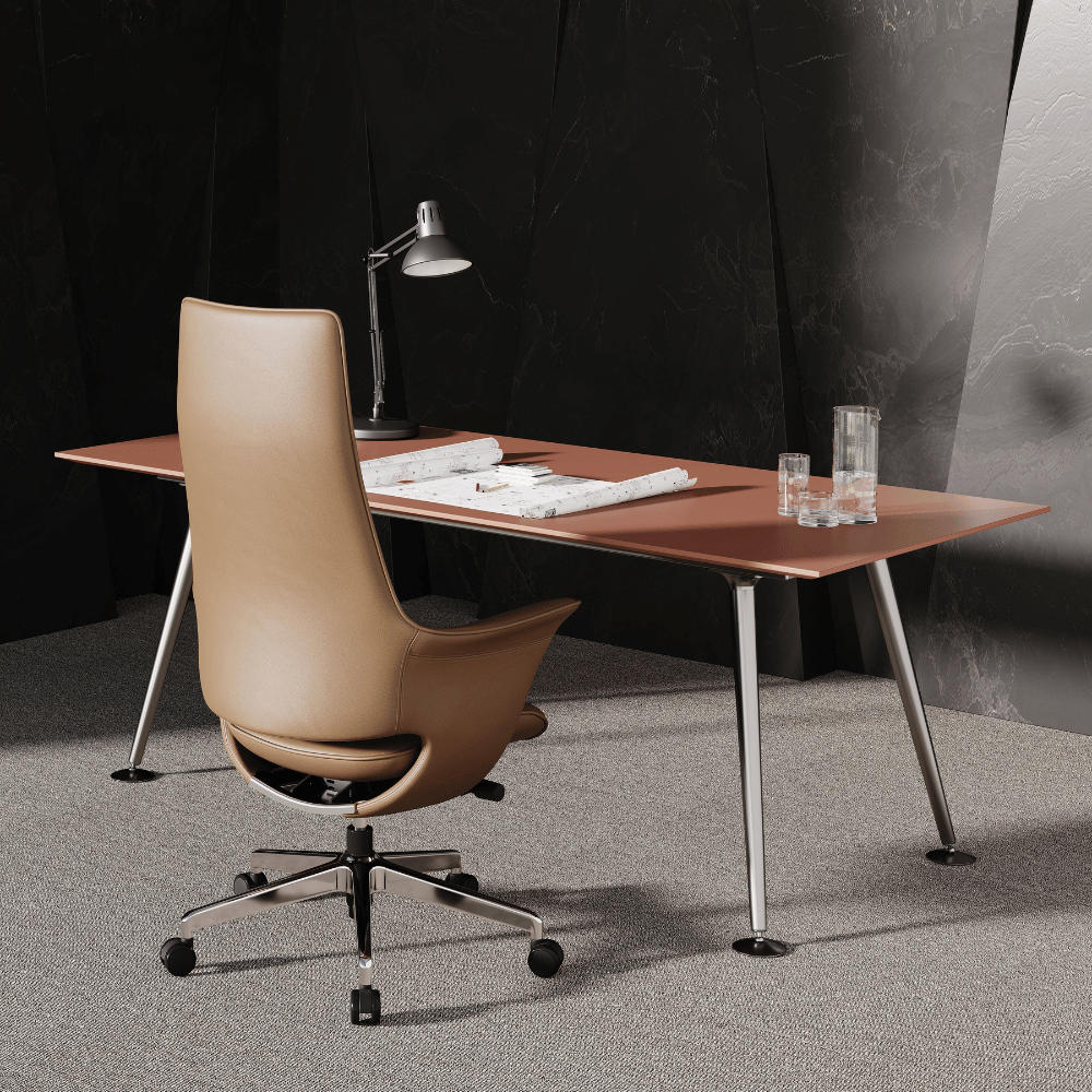 Silk-M Mid Back Office Leather Executive Chair