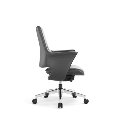 Silk-M Mid Back Office Leather Executive Chair