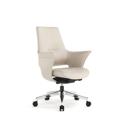 Silk-M Mid Back Office Leather Executive Chair