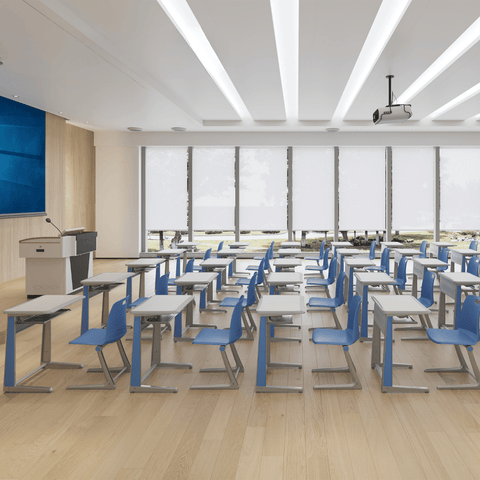 Sketch-B Modern Metal Student Desk