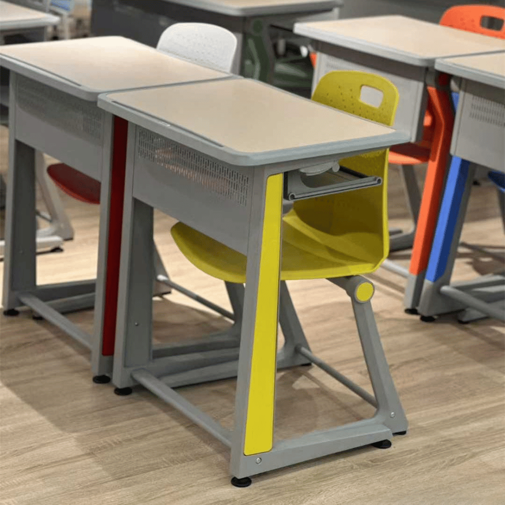 Sketch-B Modern Metal Student Desk