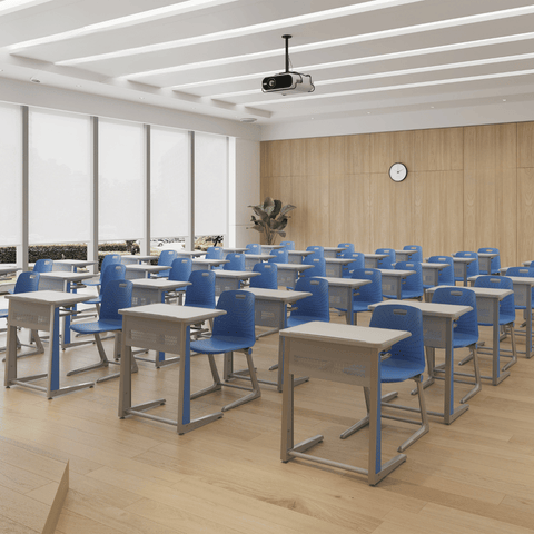 Sketch-B Modern Metal Student Desk