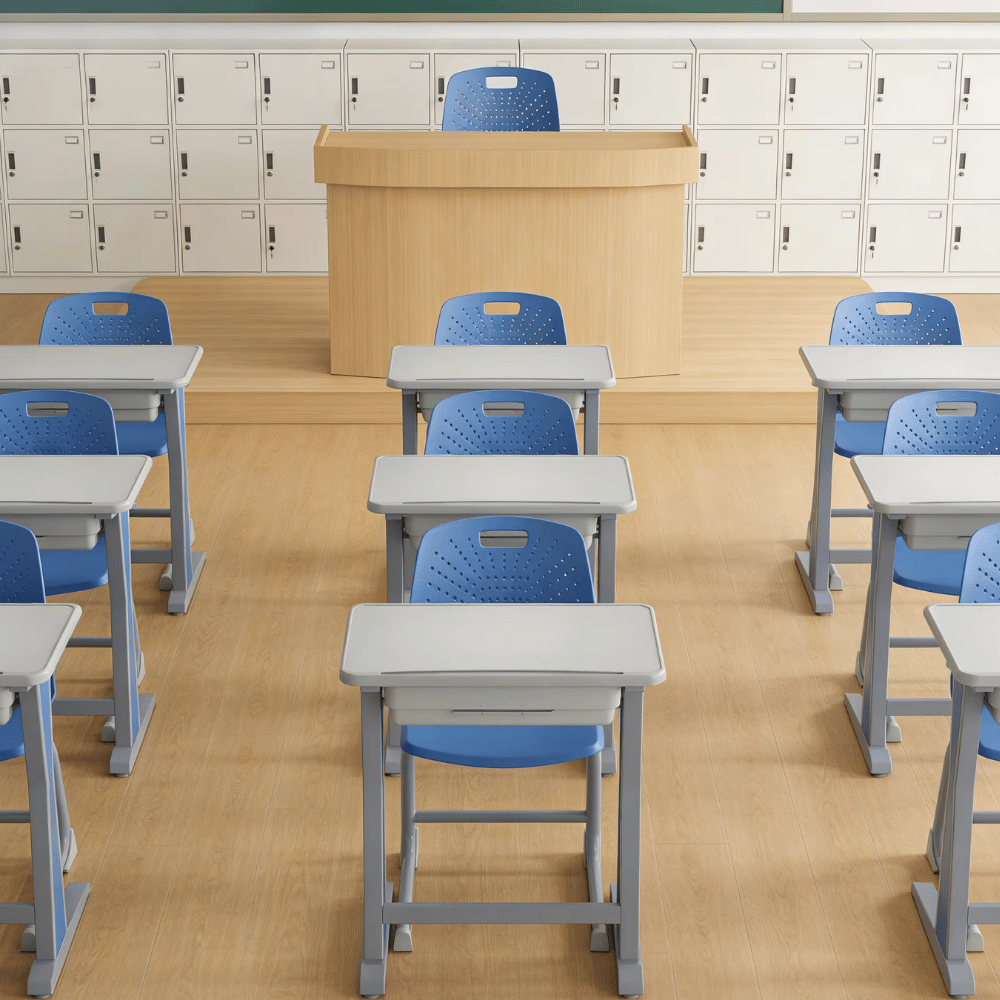 Sketch-C Modern Metal Student Desk