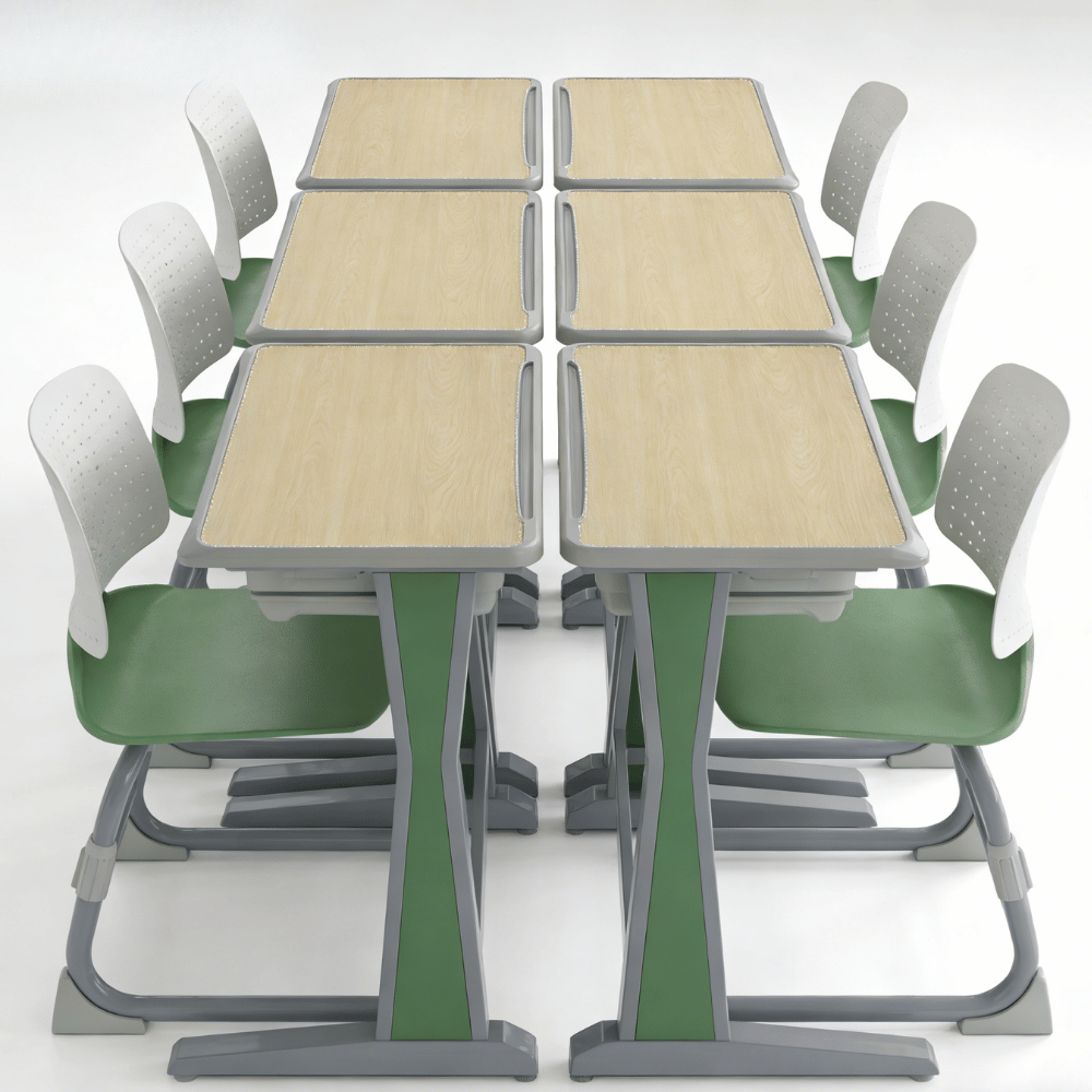 Sketch-C Modern Metal Student Desk