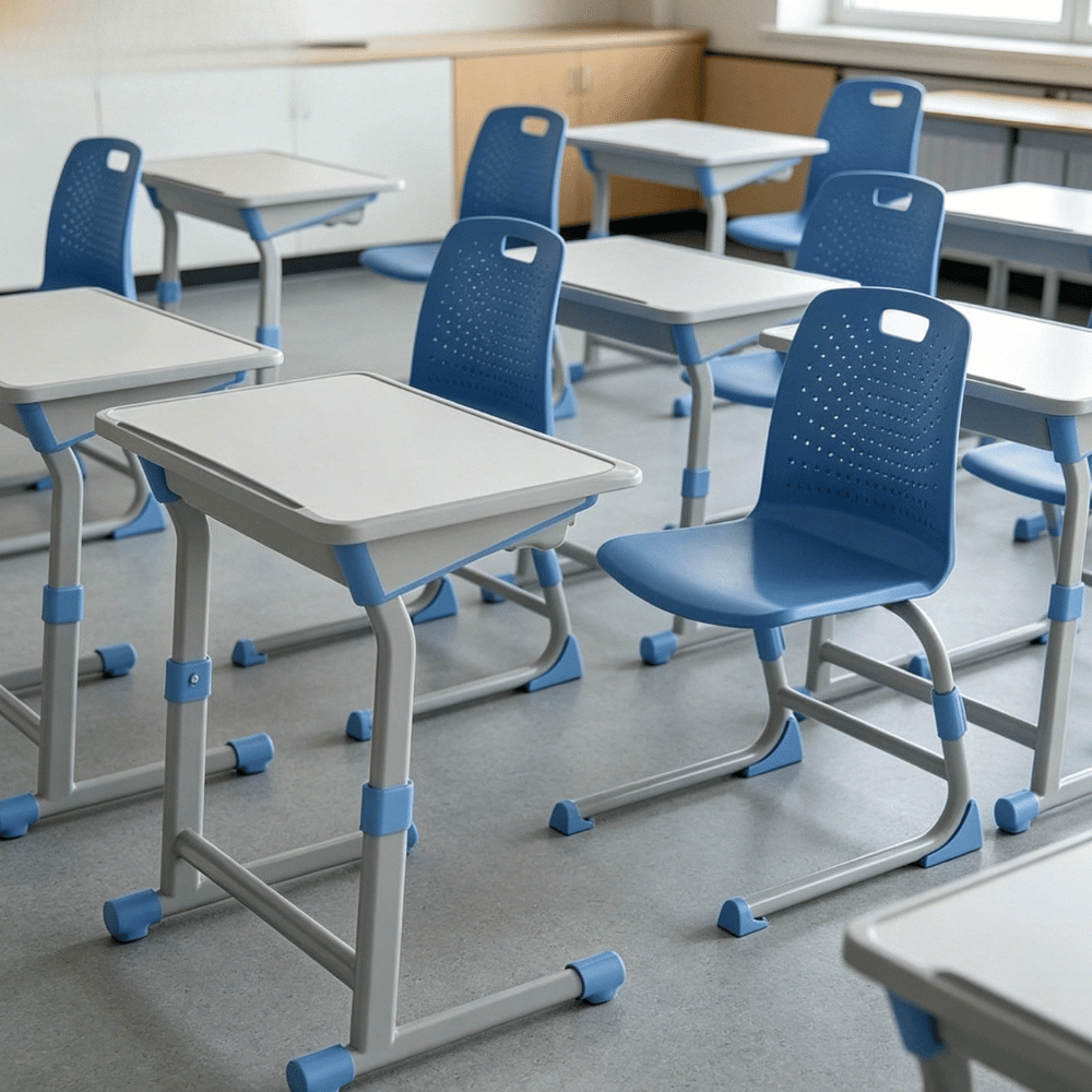 Sketch-D Modern Metal Student Desk