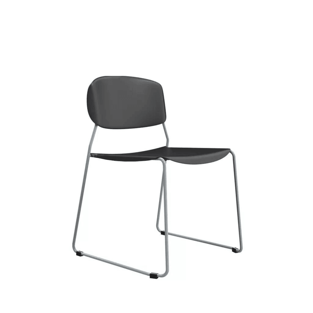 Slim Simple Plastic Stackable Training Chair - Gavisco Office Furniture