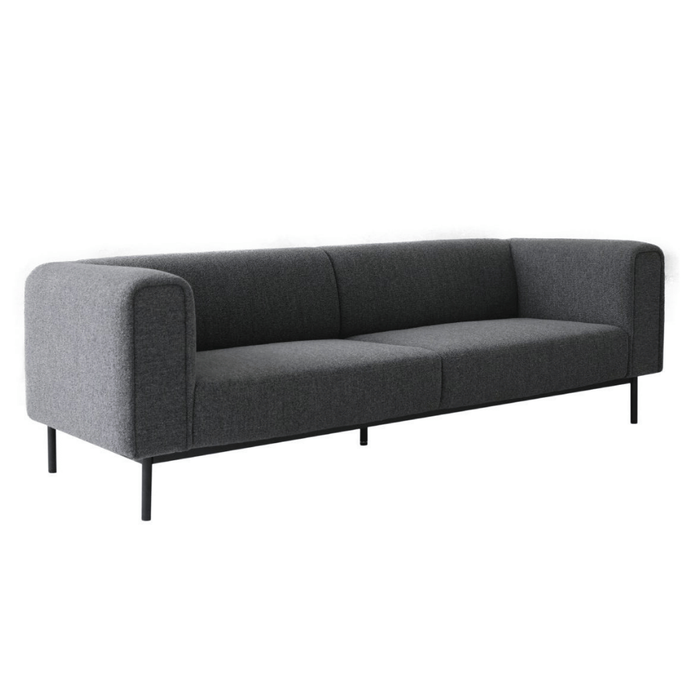 Snowcap Three Seater Office Lounge Sofa
