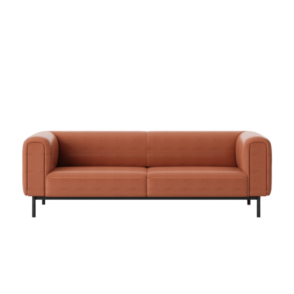 Snowcap Two Seater Office Lounge Sofa