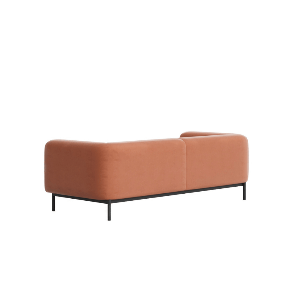 Snowcap Two Seater Office Lounge Sofa