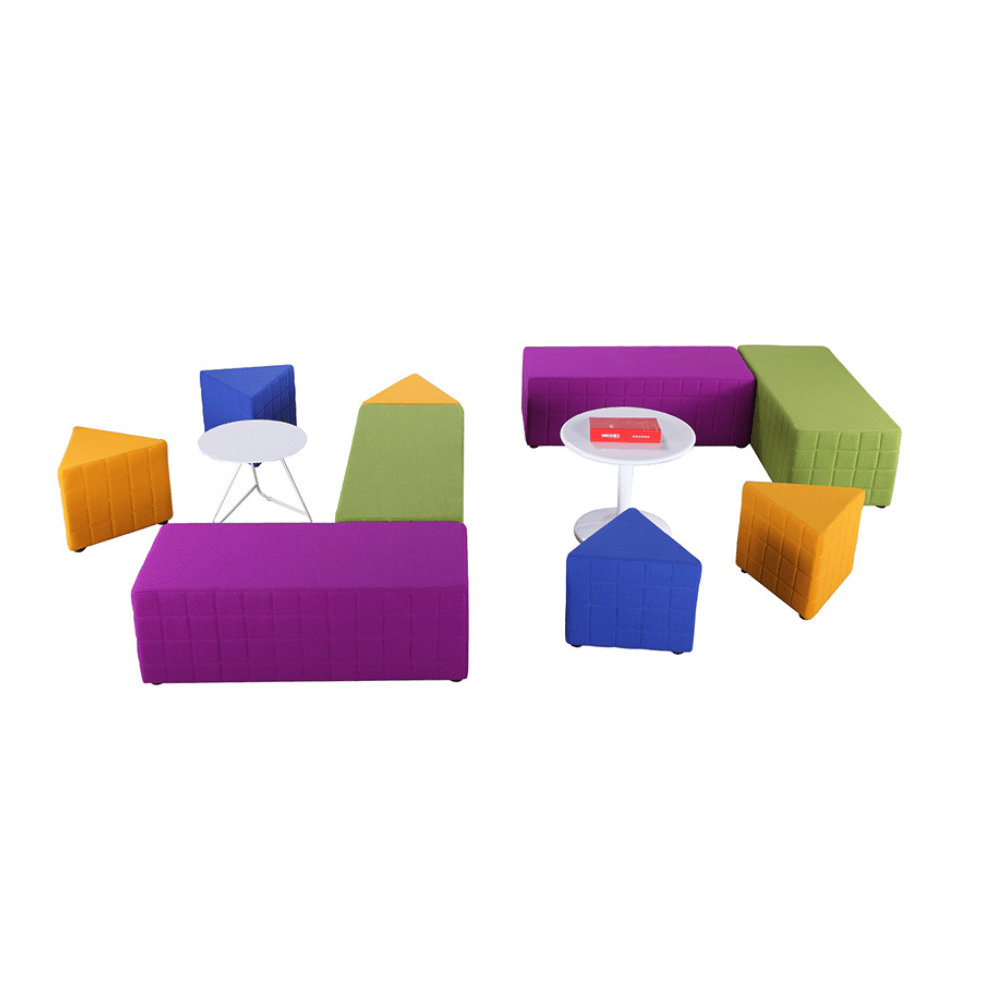 Snuggle Sectional Modular Lounge Sofa Pouf