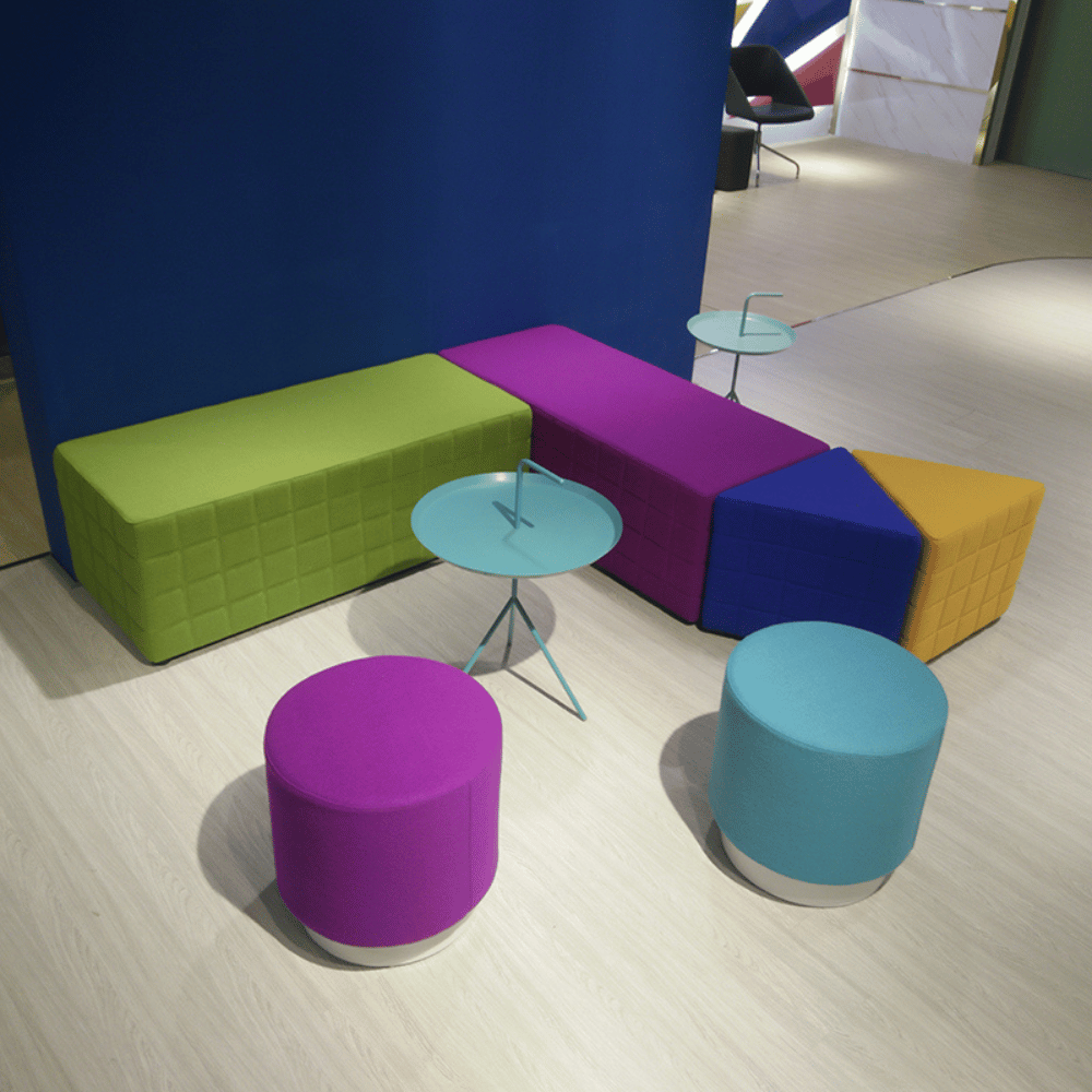 Snuggle Sectional Modular Lounge Sofa Pouf