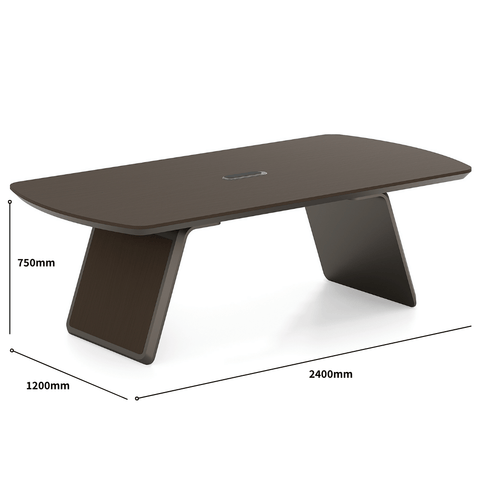 Sols 2.4M Modern Office Wooden Conference Meeting Table