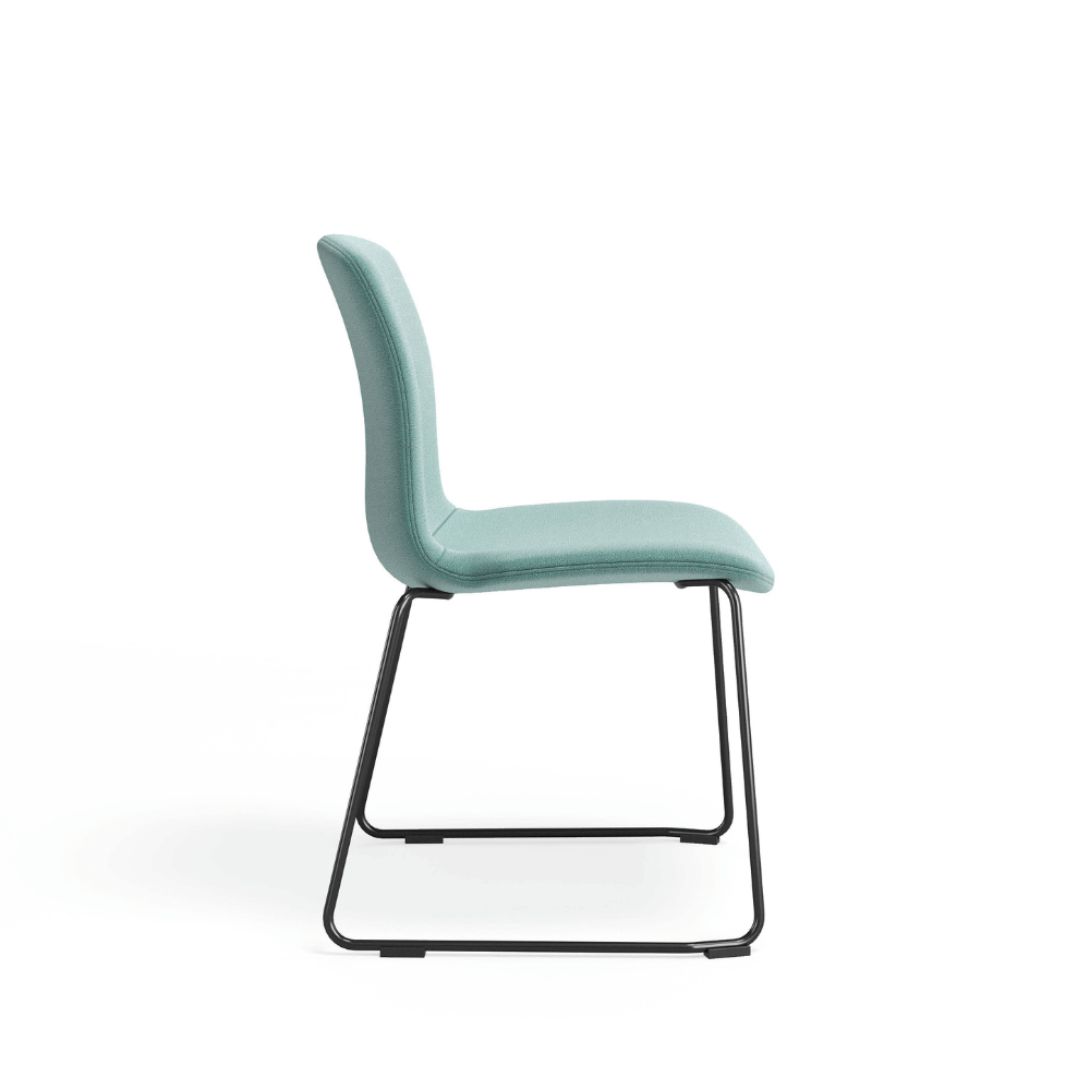 Sophia-C 時尚布藝雪橇腳椅子