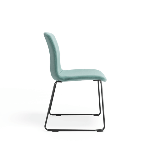 Sophia-C 時尚布藝雪橇腳椅子