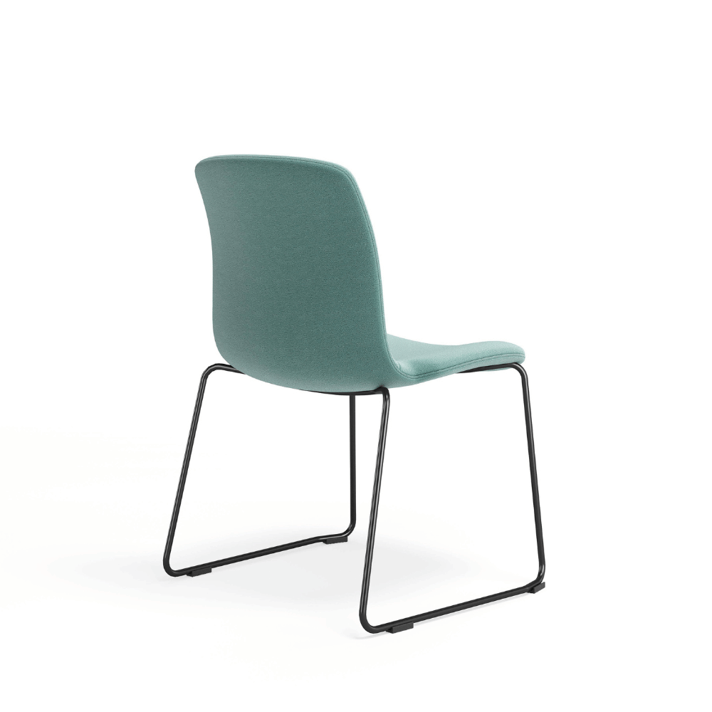 Sophia-C 時尚布藝雪橇腳椅子