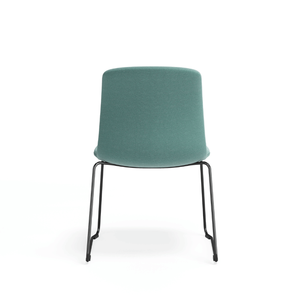 Sophia-C 時尚布藝雪橇腳椅子