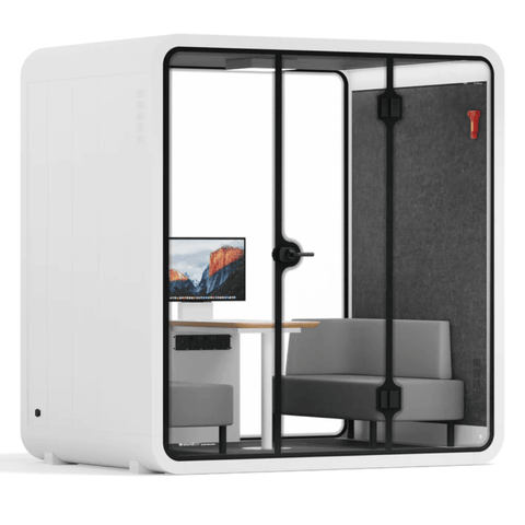 Soundbox SR-L Movable Office Silence Pod Phone Booth for 4-Person - Gavisco Office Furniture