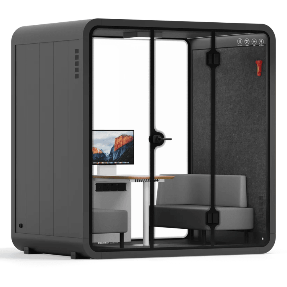 Soundbox SR-L Movable Office Silence Pod Phone Booth for 4-Person - Gavisco Office Furniture