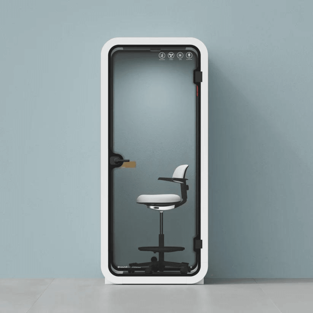 Pod Phone/device Soundbox SR-S Movable Office Silence Pod Phone Booth for 1-Person ...
