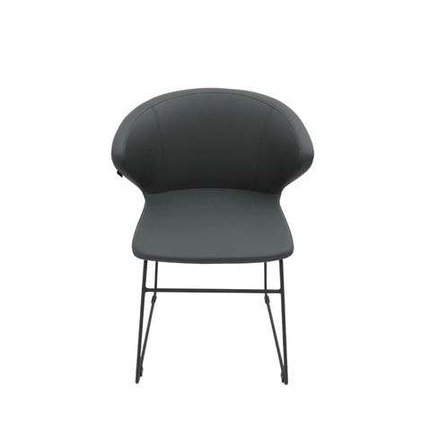 Span-B Modern Sled Base Dining Room Side Chair